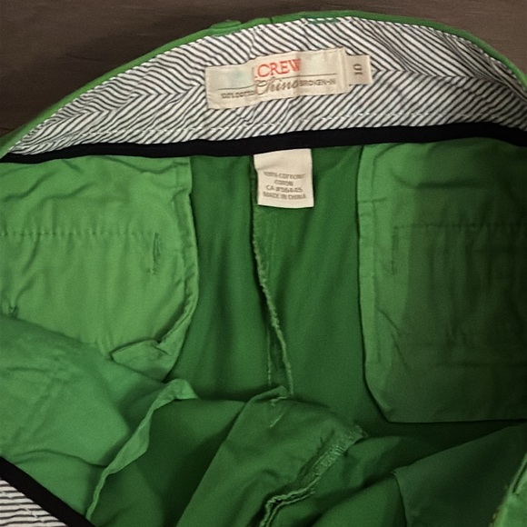 J Crew Chino Shorts 3” Green 10 - Picture 3 of 3
